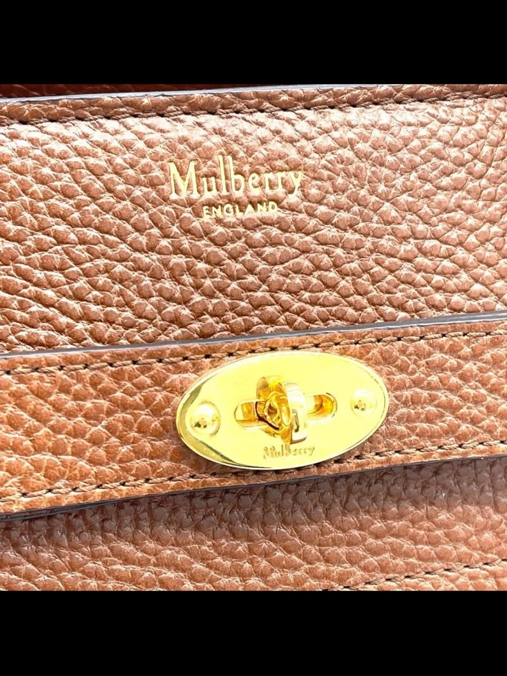 Mulberry Brown Leather Baywater Tote